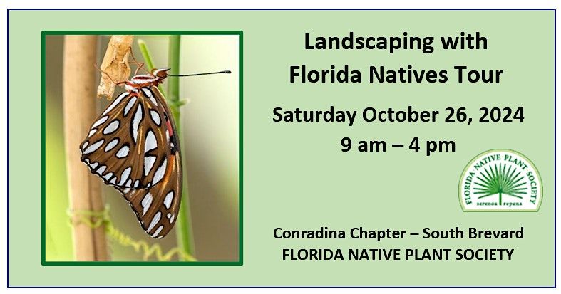 15th Annual Landscaping with Florida Natives Tour