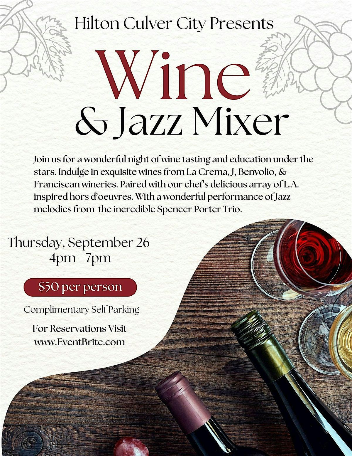 Wine & Jazz Mixer