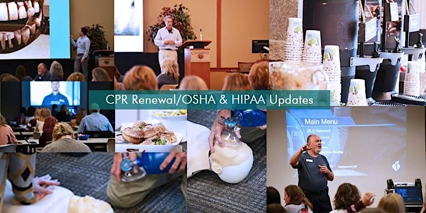 CPR Renewal\/HIPAA Update\/OSHA-WISHA