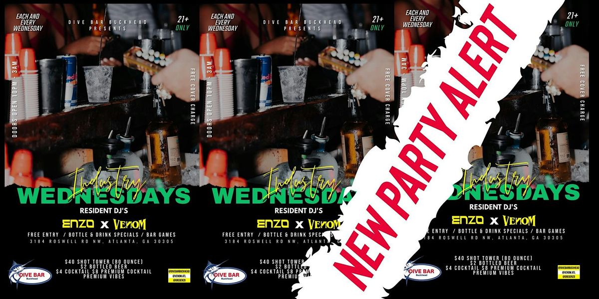 *NEW WEEKLY PARTY* DBW: Dive Bar Wednesdays | Wednesday, April 17