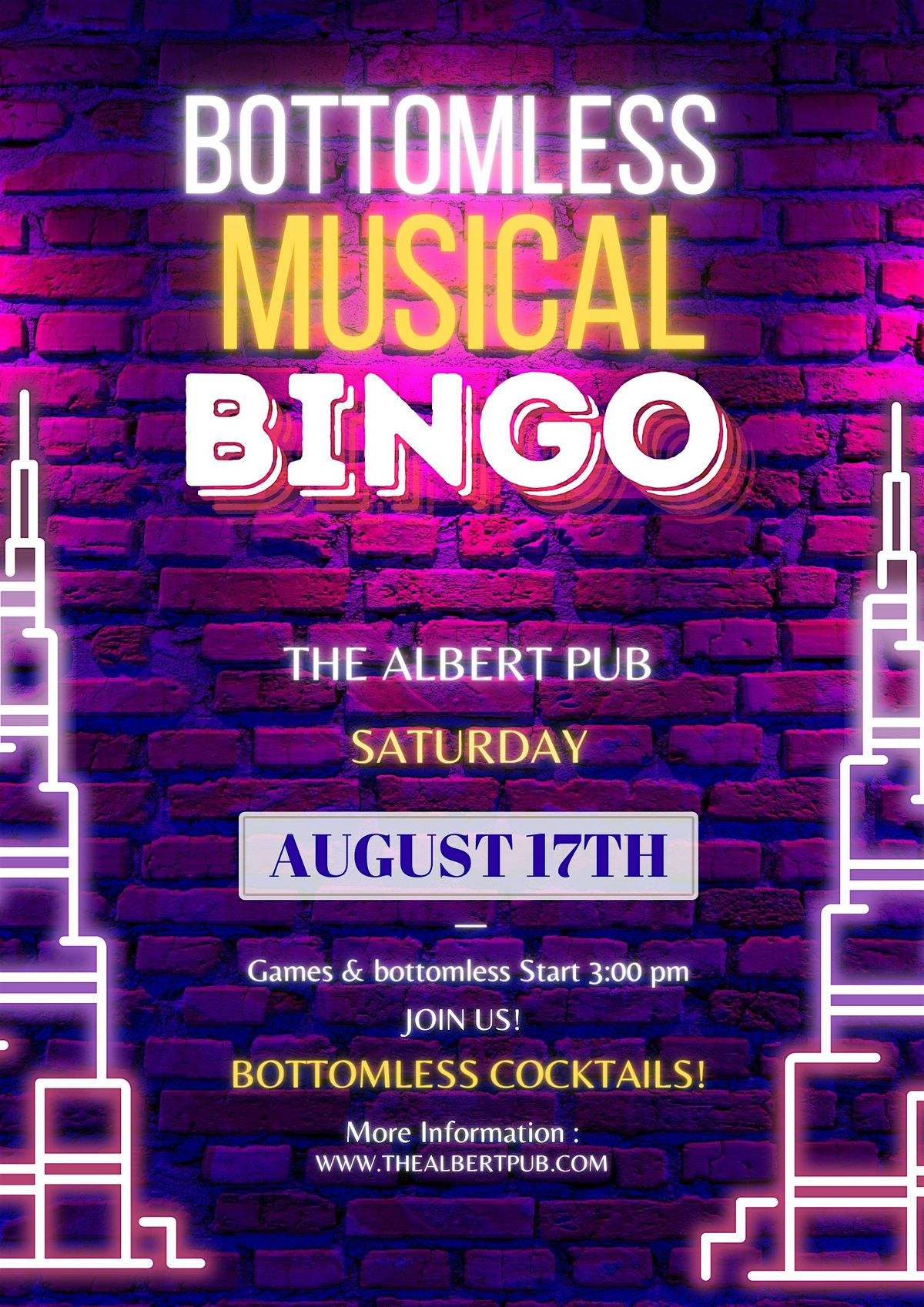 Musical Bingo at The Albert Hitchin