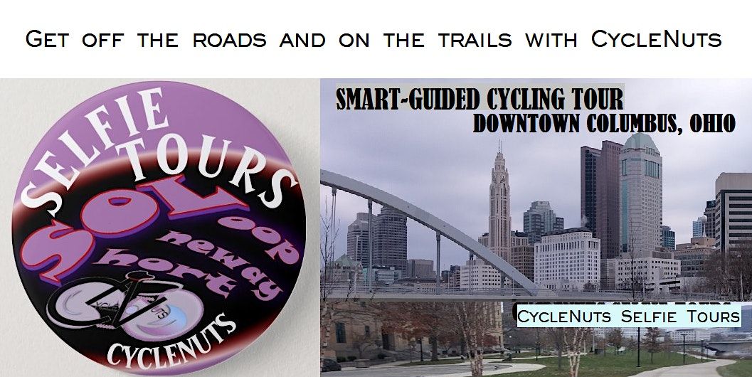 Columbus, Ohio Downtown Loop - Short Smart-guided Selfie Cycle Tour