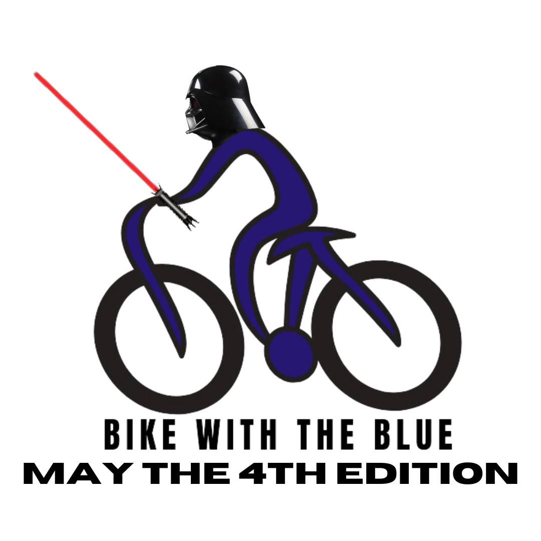 Bike with the Blue "May the 4th be with you" Edition brought to you by Furst Ranch!