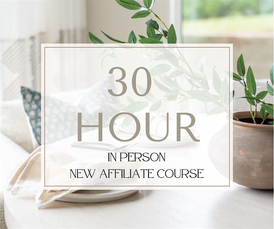 Tennessee Real Estate New Affiliate Course- 30 Hour