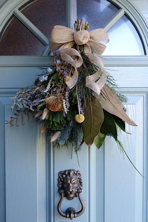 Festive Door Swag Workshop