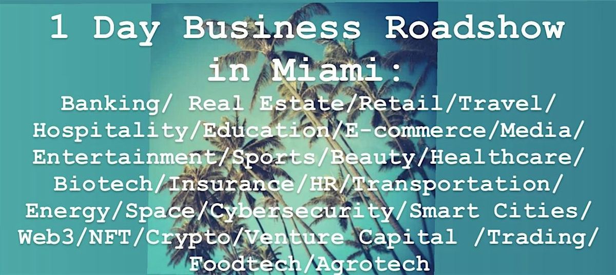 1-DAY ON-DEMAND BUSINESS PROGRAM IN MIAMI