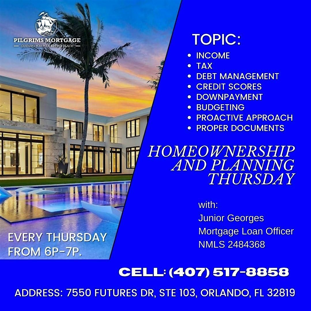 Homeownership & Planning Thursday