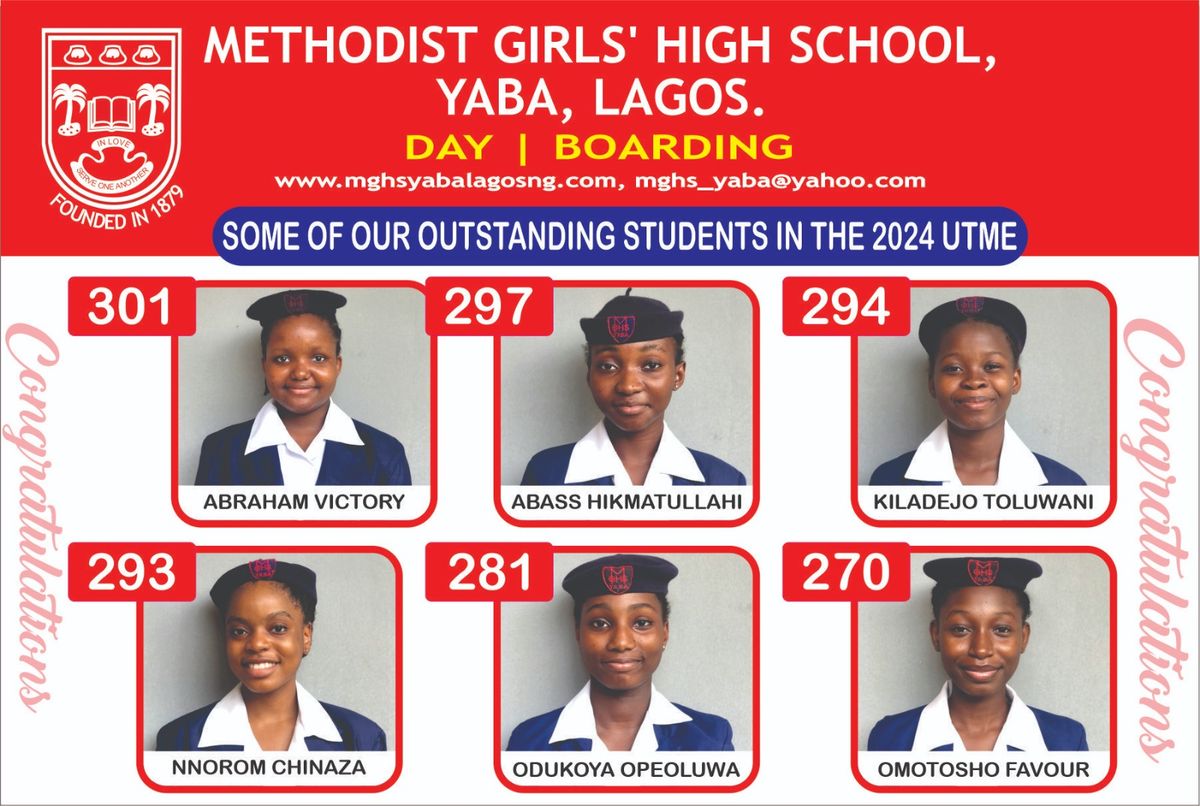 FOUNDED IN 1879 METHODIST GIRLS' HIGH SCHOOL