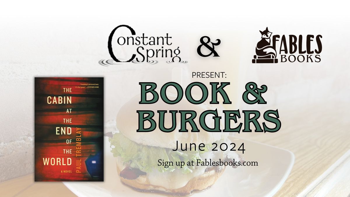 Book & Burgers