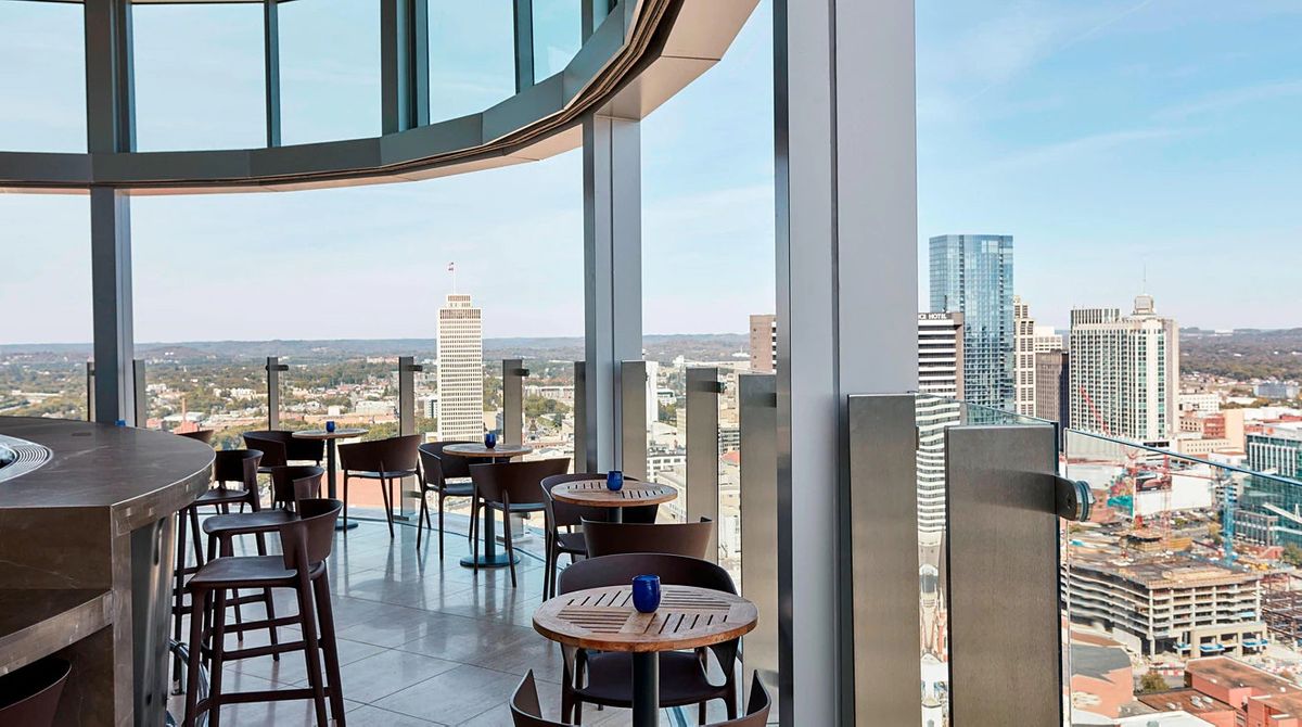 Happy Hour with Armorblox and Veristor, Bourbon Sky Rooftop Bar JW