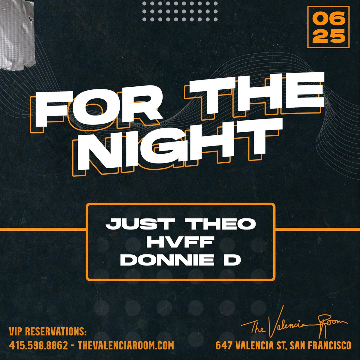 FOR THE NIGHT - 06\/25\/22