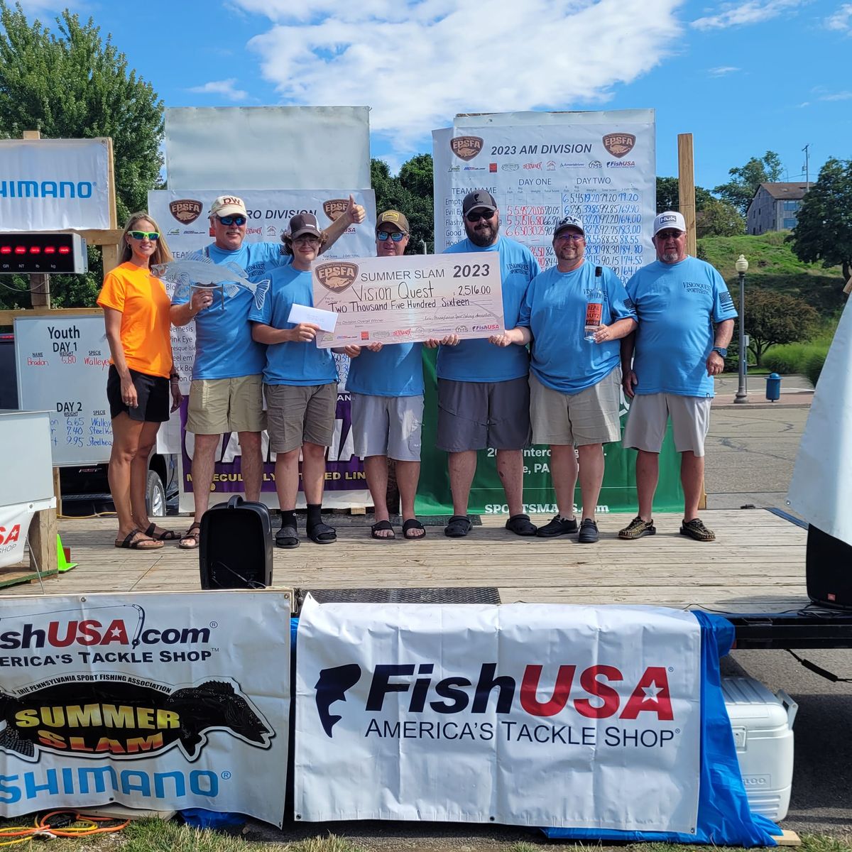 The 2024 Erie, PA Sport Fishing Association\n\u201cSUMMER SLAM\u201d