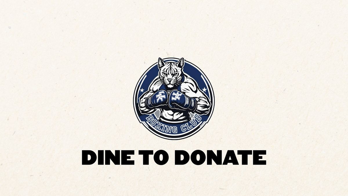 Dine to Donate UK Boxing Club