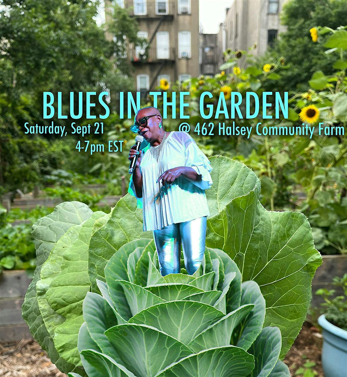 Blues in the Garden @ 462 Halsey Community Farm