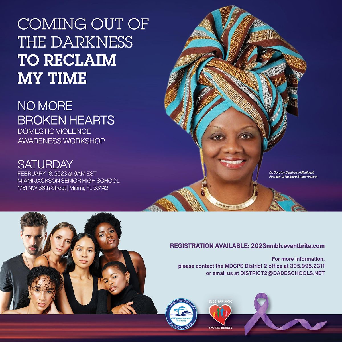 23rd Annual No More Broken Hearts Domestic Violence Event, Miami