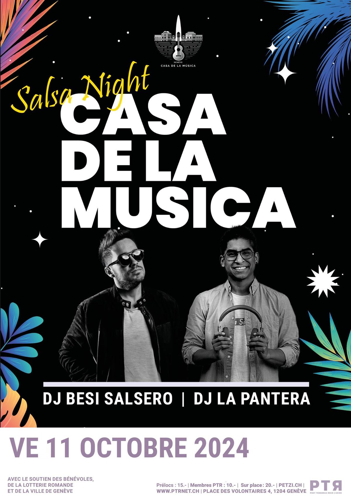 CASA DE LA MUSICA - SALSA NIGHT | PTR L'Usine Gen\u00e8ve