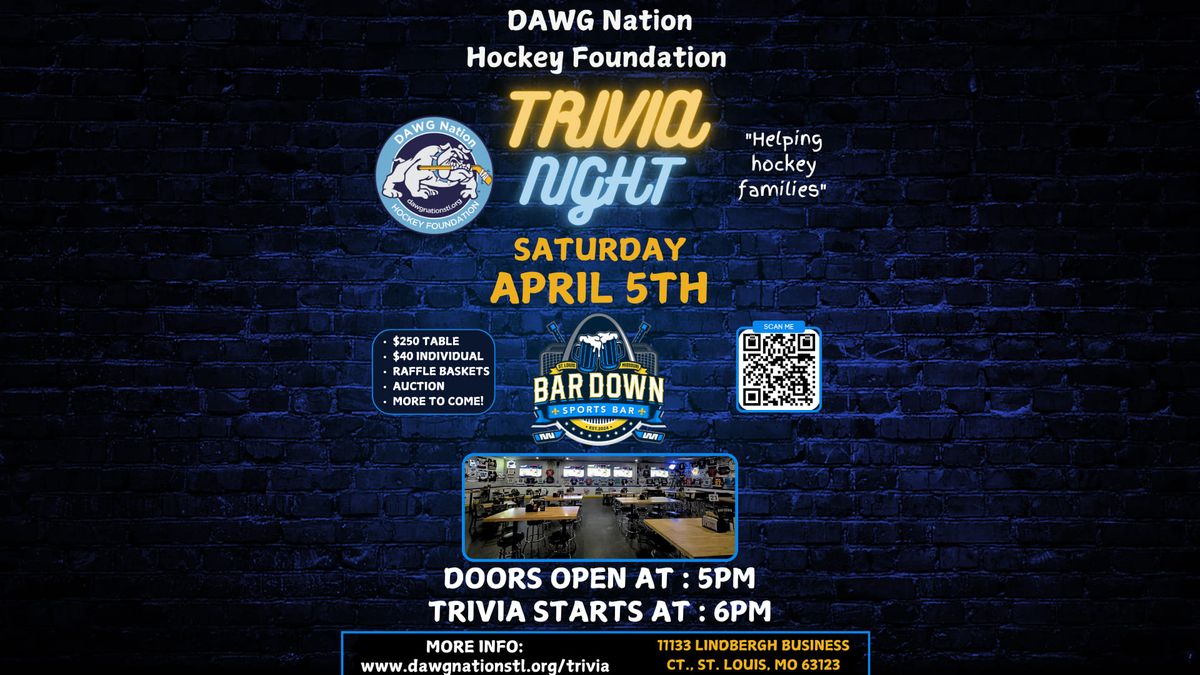 DAWG Nation Trivia Night