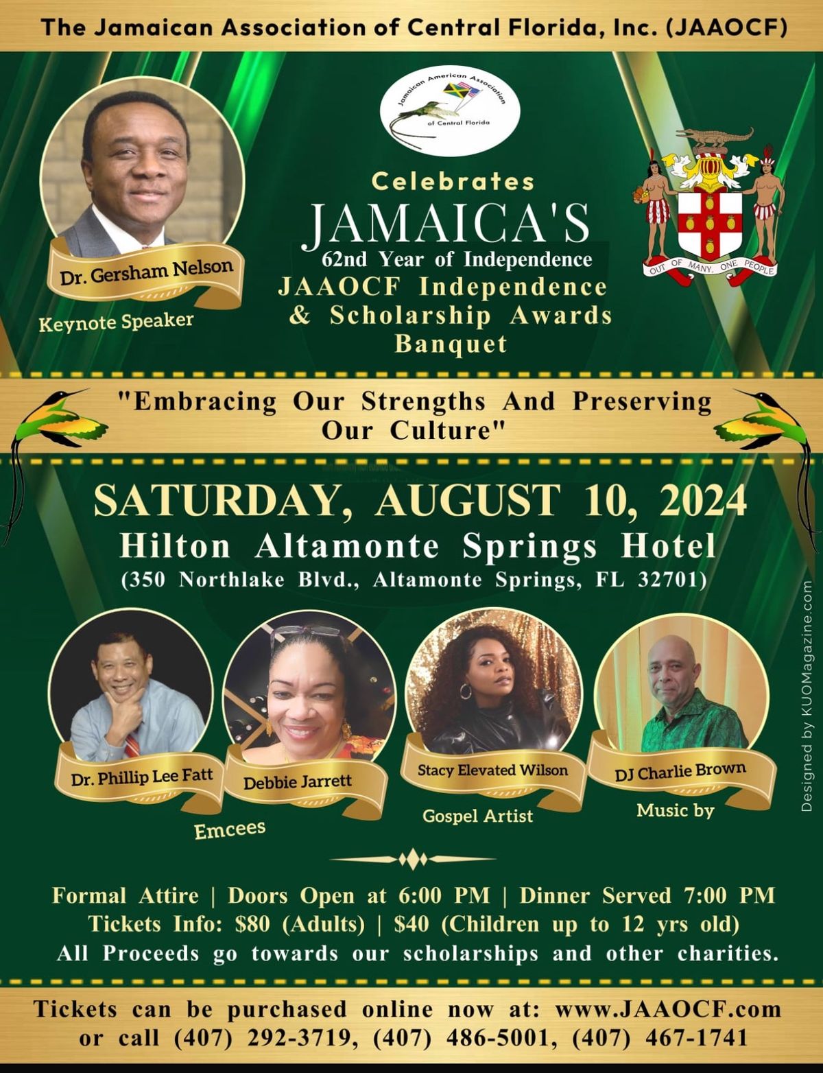 Jamaica Independence & Scholarship Awards Banquet