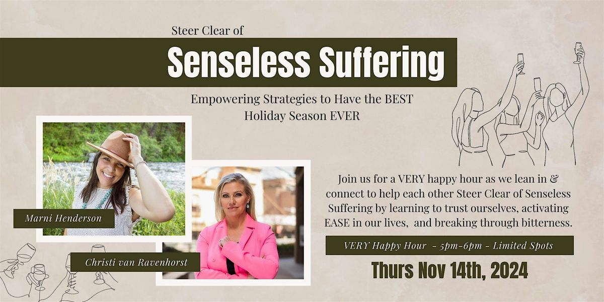 Steer Clear of Senseless Suffering