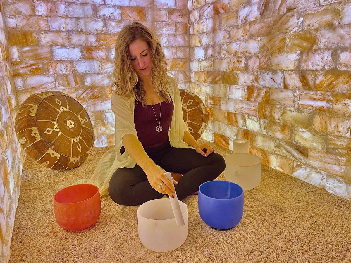 Salt Crystal Cave Sound Bath