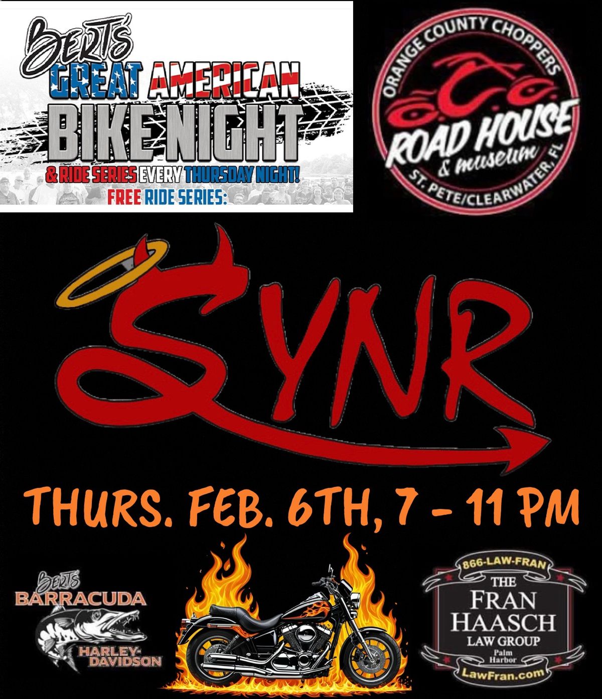 SYNR DEBUT At OCC Road House!