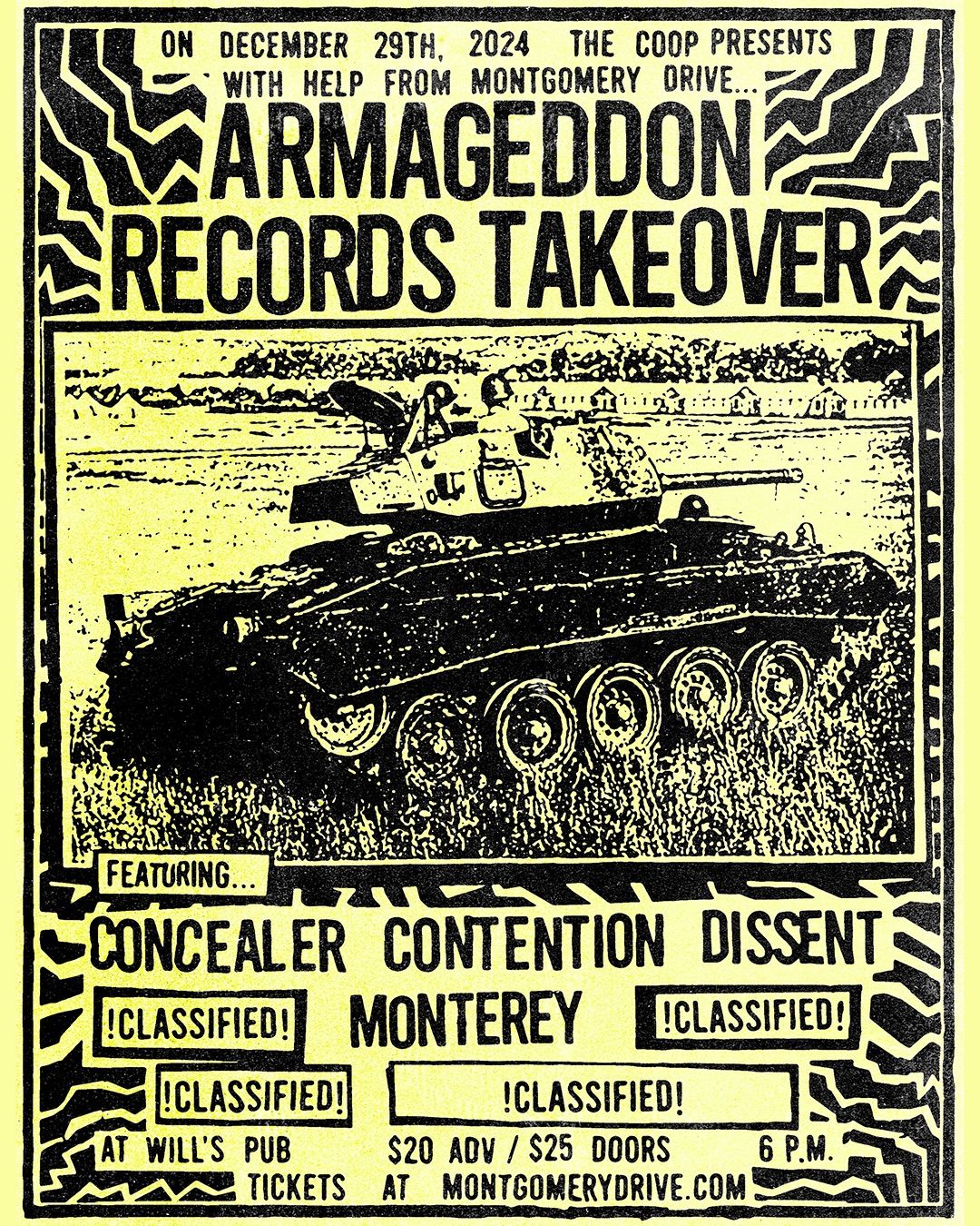 Armageddon Records Takeover at Will\u2019s Pub - Orlando, FL