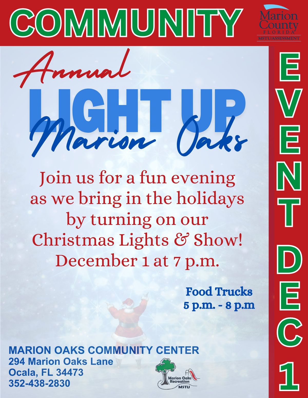 Light Up Marion Oaks