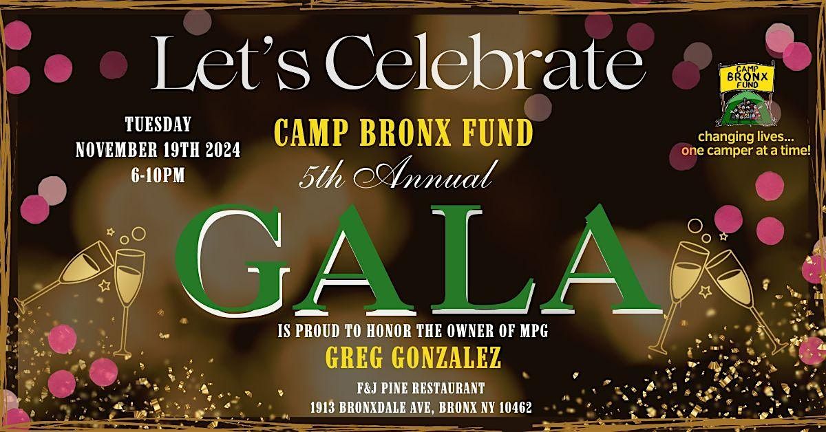 5th Annual Camp Bronx Fund Gala