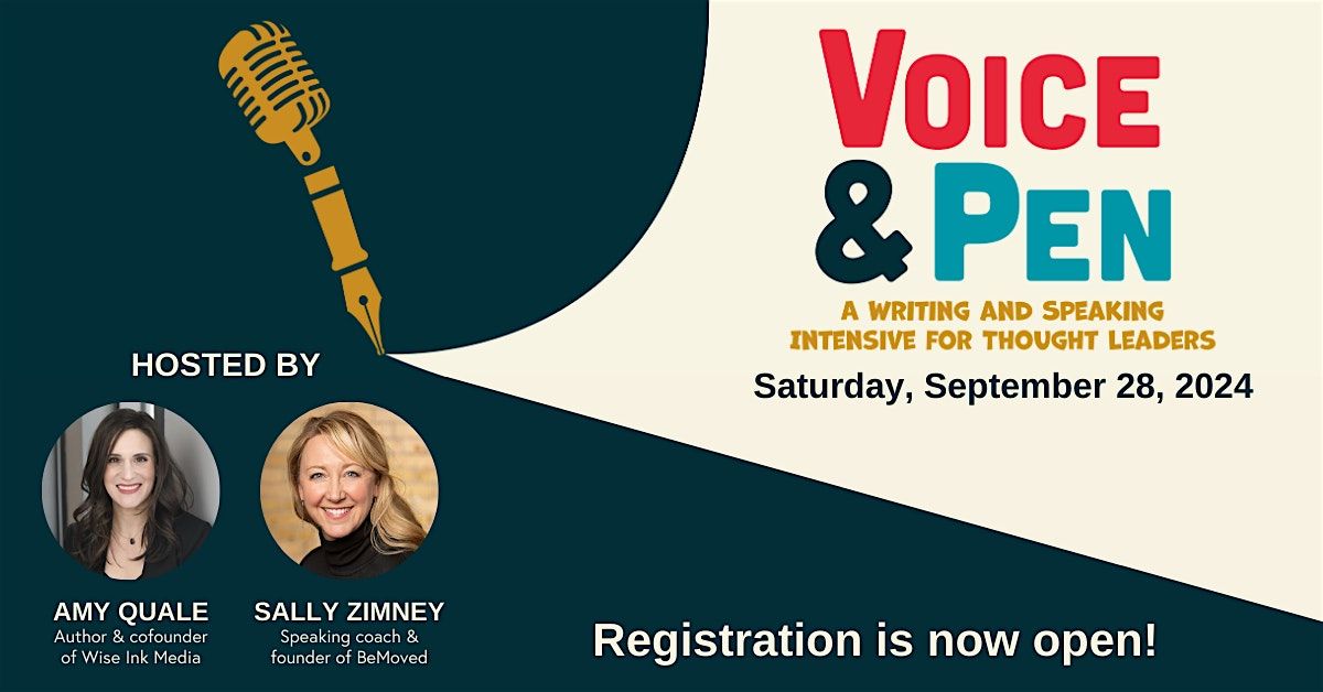 Voice & Pen Thought Leadership Intensive (with Amy Quale and Sally Zimney)