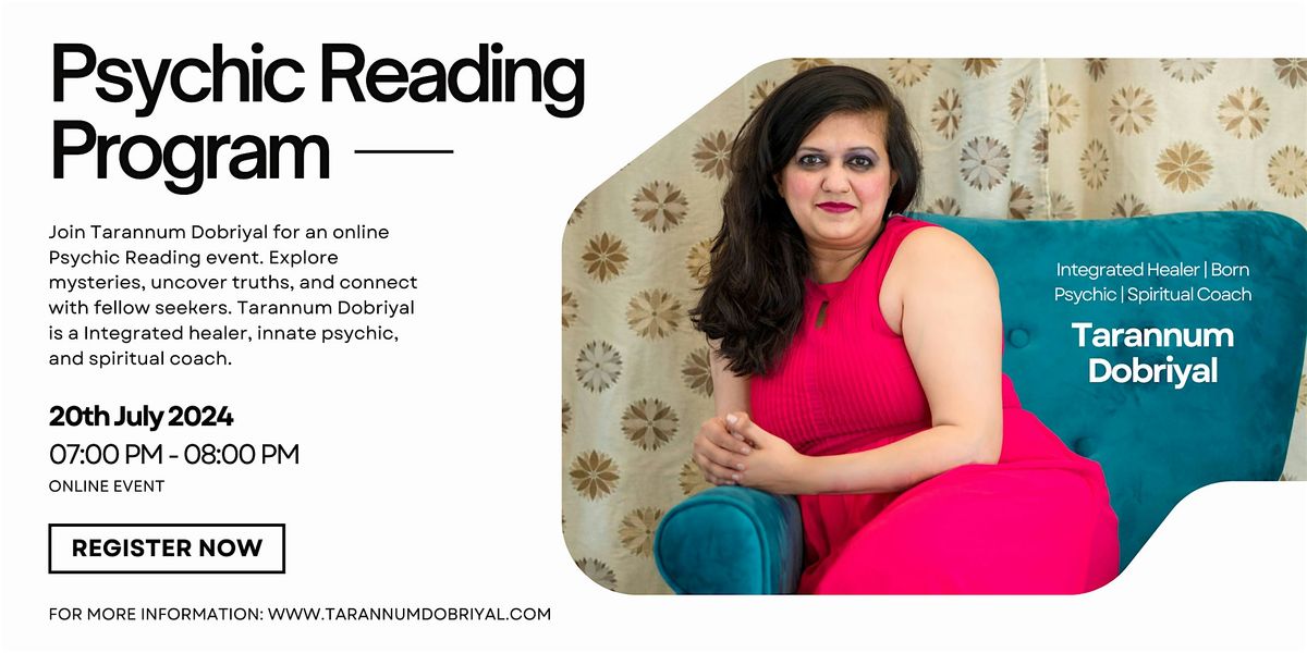 Psychic Reading By Tarannum Dobriyal