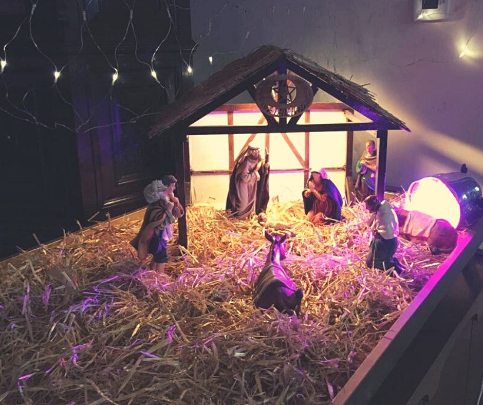Messy Church Nativity rehearsal