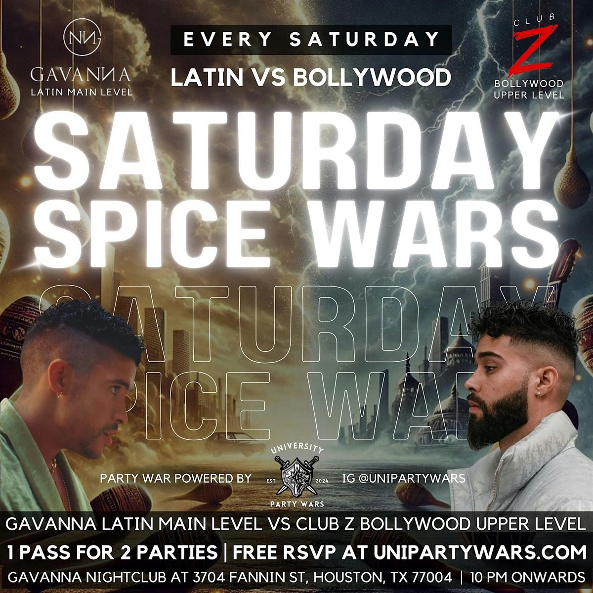 Saturday Spice Wars: Latin vs Bollywood
