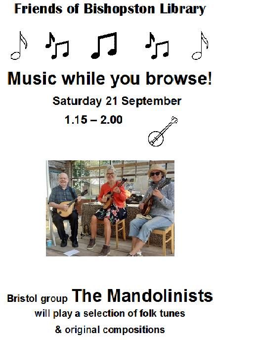 The Mandolinists at Bishopston Library