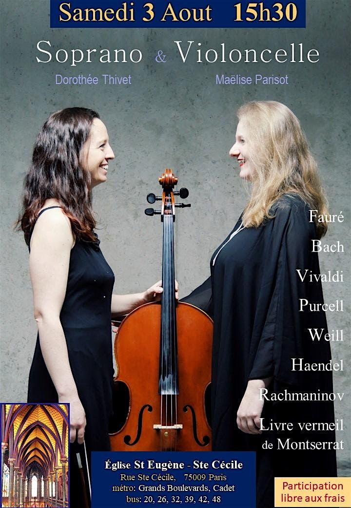 Duo  Soprano  &  Violoncelle