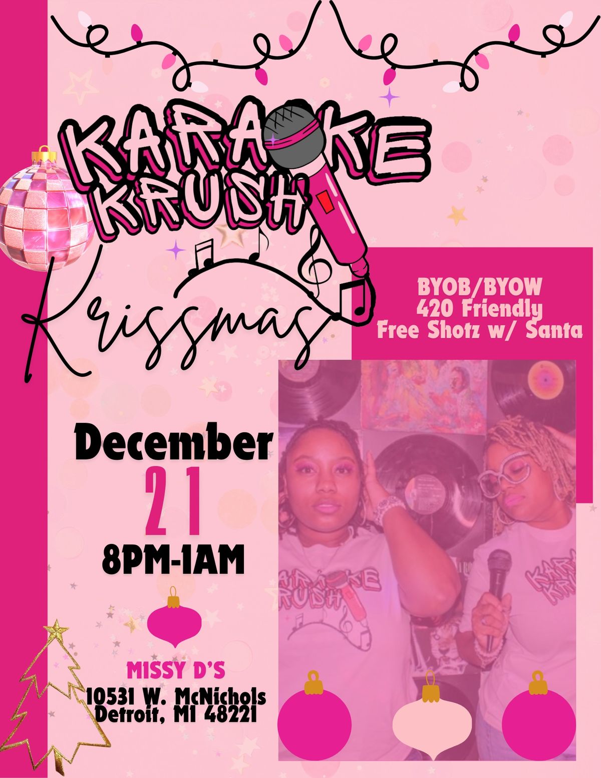 2nd ANNUAL KARAOKE KRUSH KRISSMAS 