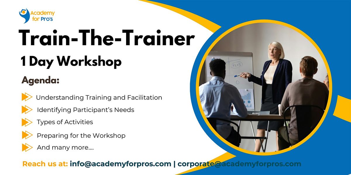 Train-The-Trainer 1 Day Workshop in Springfield, IL