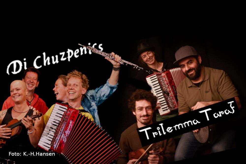 Di Chuzpenics & Trilemma Taraf im KulturForum der Stadtgalerie Kiel