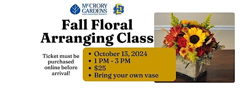 Fall Floral Arranging Class