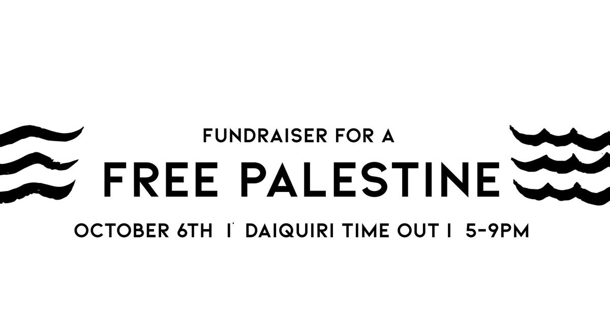 Fundraiser for a Free Palestine