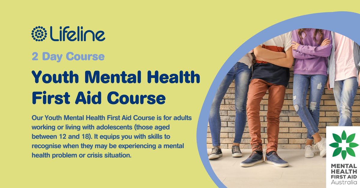 Youth Mental Health First Aid Course