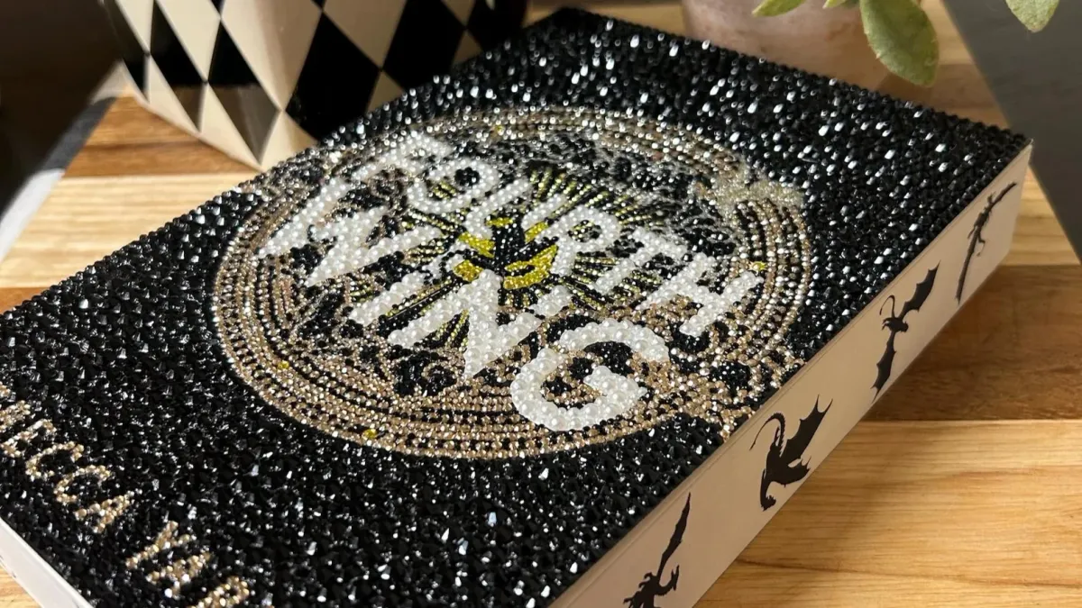 Book Bedazzling
