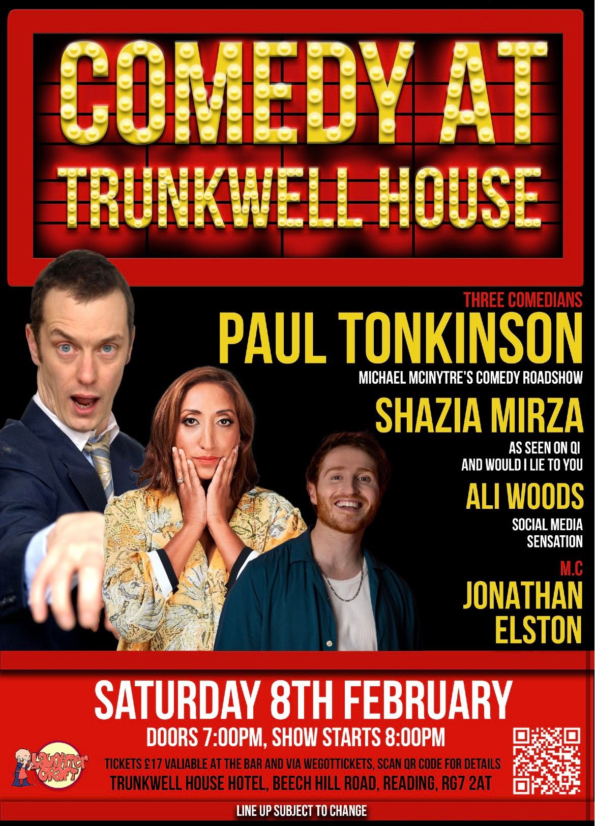 Comedy Night at Trunkwell House