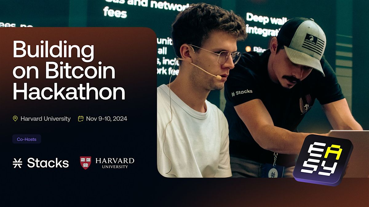 EasyA Building on Bitcoin Harvard Hackathon: win $25,000