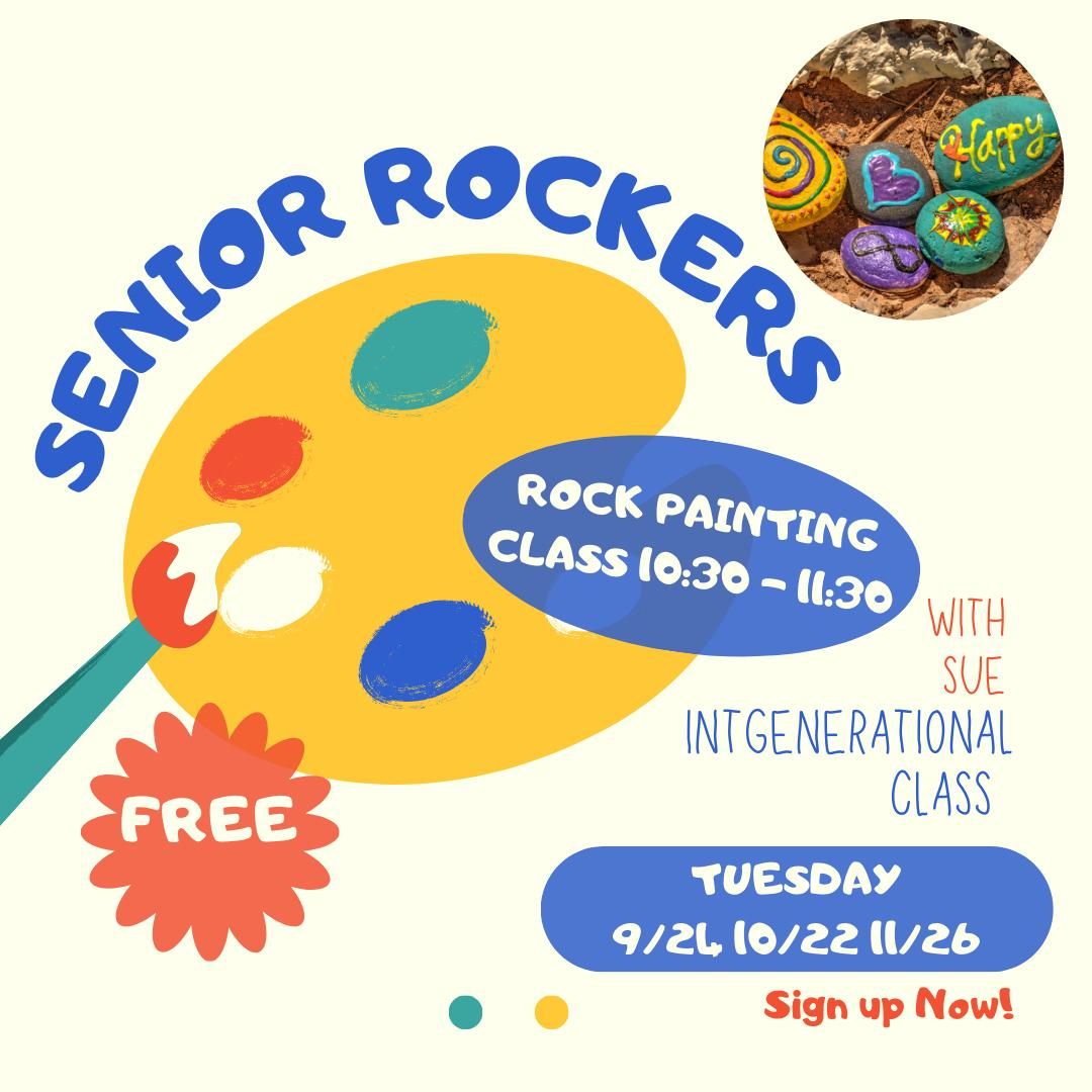 Senior Rockers- Intergenerational Rock Painting! FREE!