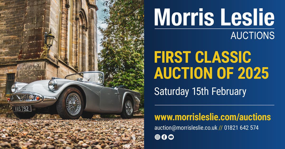 CLASSIC CAR AUCTION - Morris Leslie Auctions