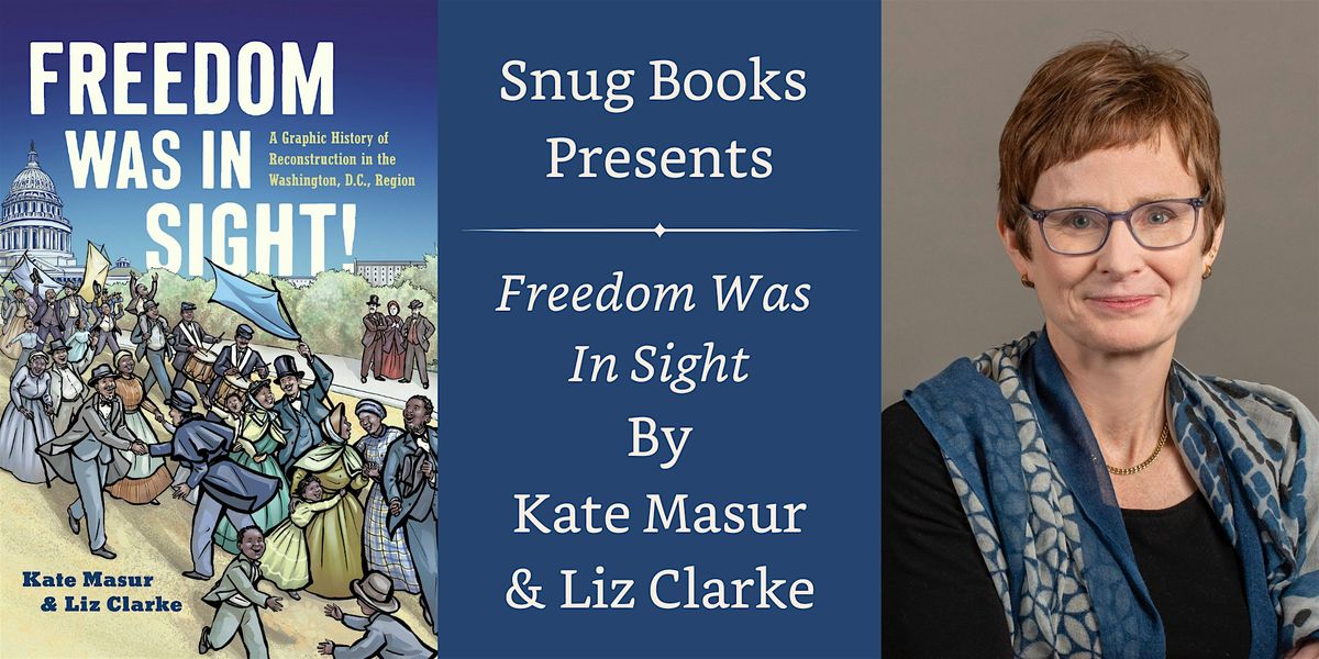 Snug Books Presents: Author Kate Masur