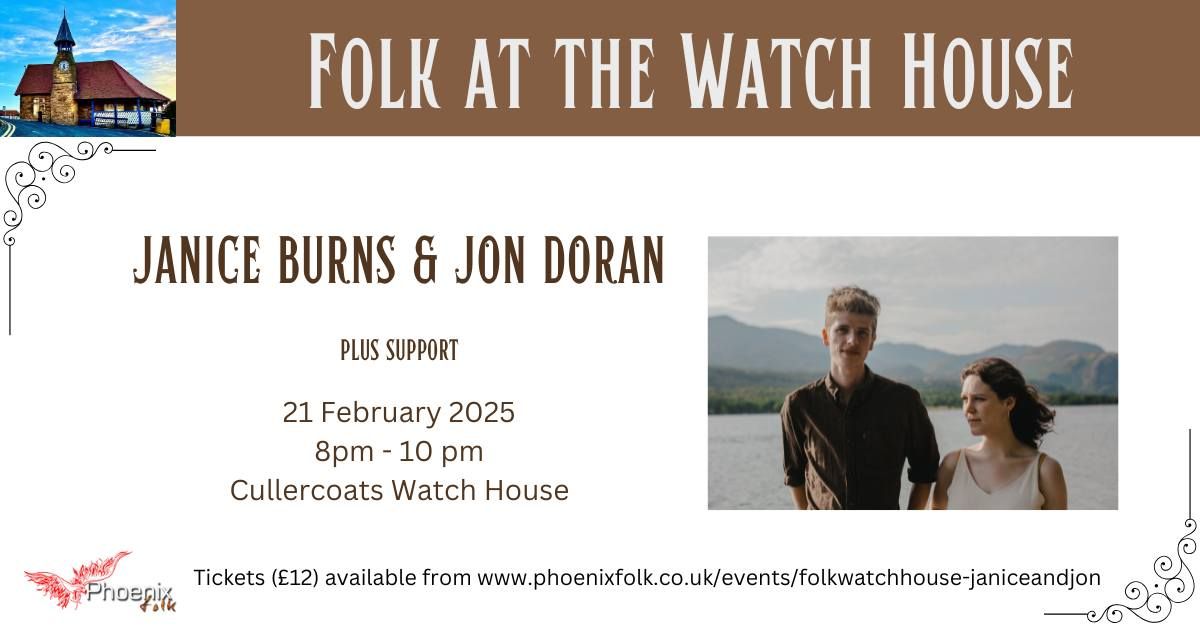 Folk at the Watch House: Janice Burns & Jon Doran 