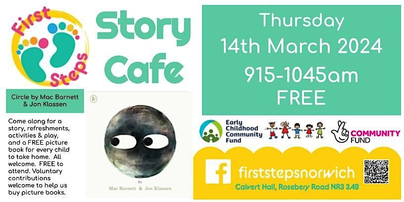 First Steps does Story Cafe - CIRCLE by Mac Barnett & Jon Klassen