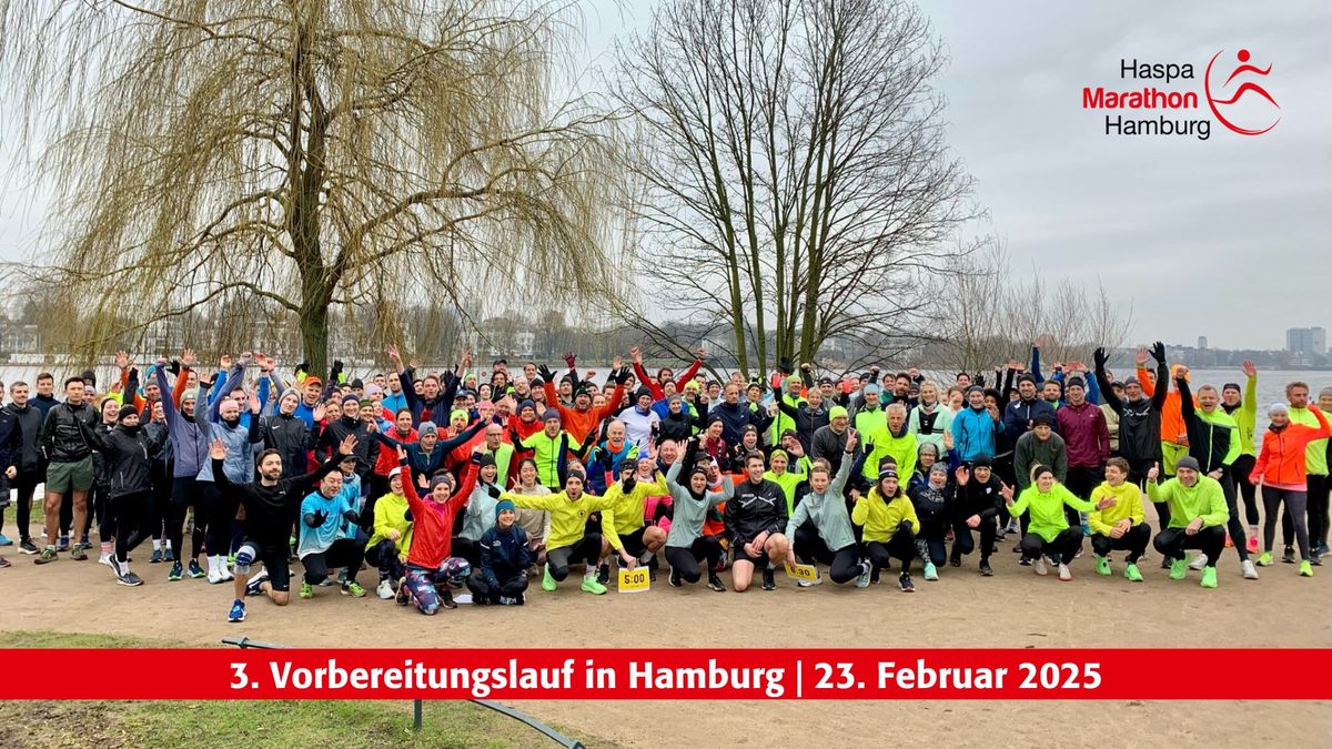 3. Vorbereitungslauf Haspa Marathon Hamburg 2025