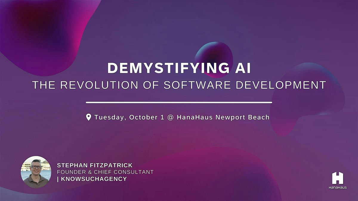 Demystifying AI: The Revolution of Software Development